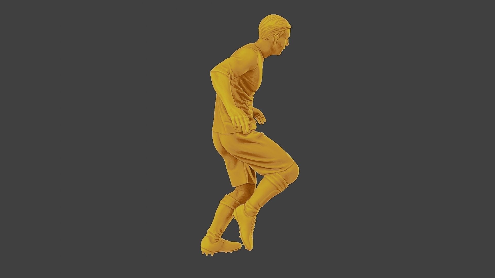 Soccer Player SP 003 3D print model_31