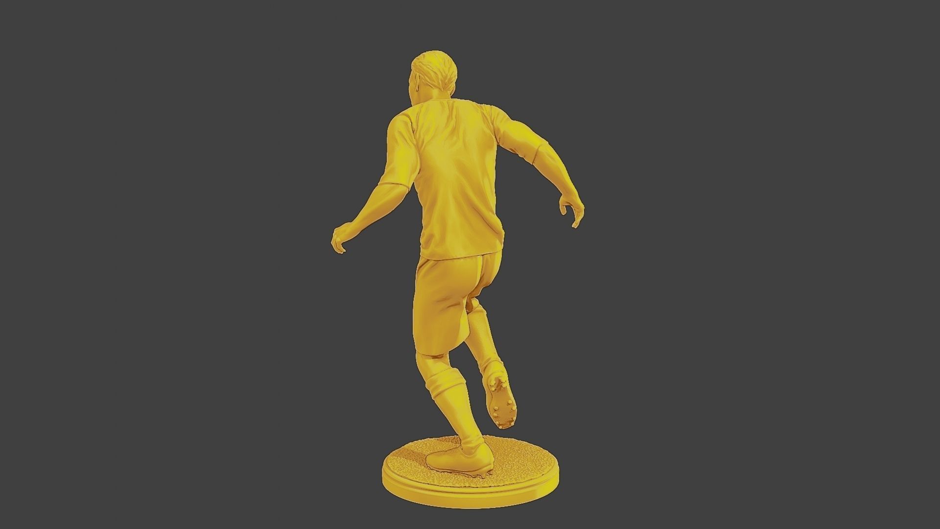 Soccer Player SP 003 3D print model_5