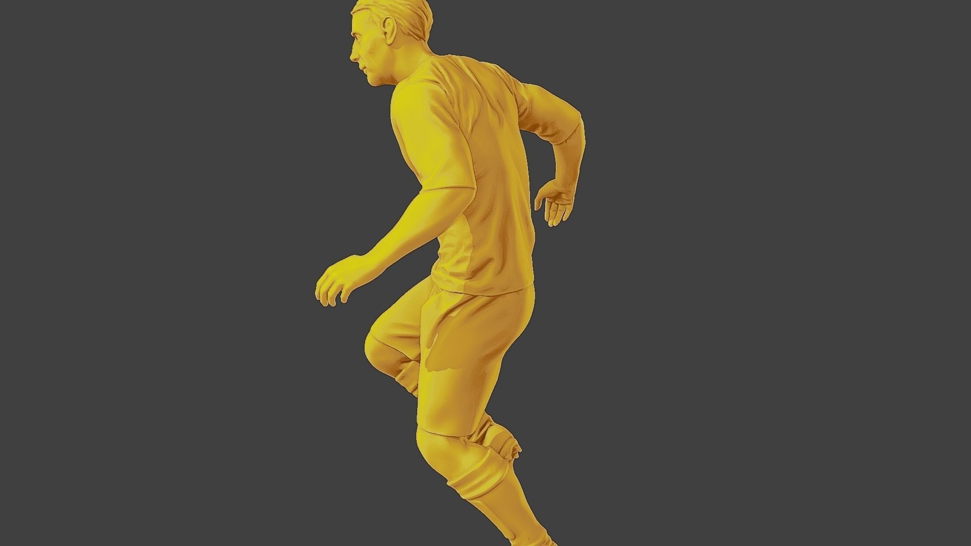 Soccer Player SP 003 3D print model_26