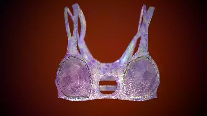 Party Bra Psychedelic Rave CyberPunk Hippy Street