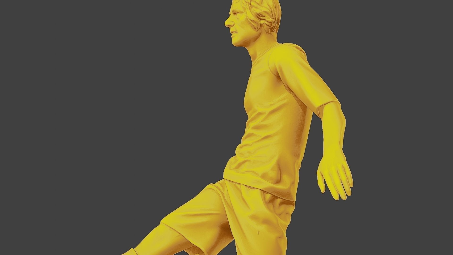 Soccer Player SP 004 3D print model_17