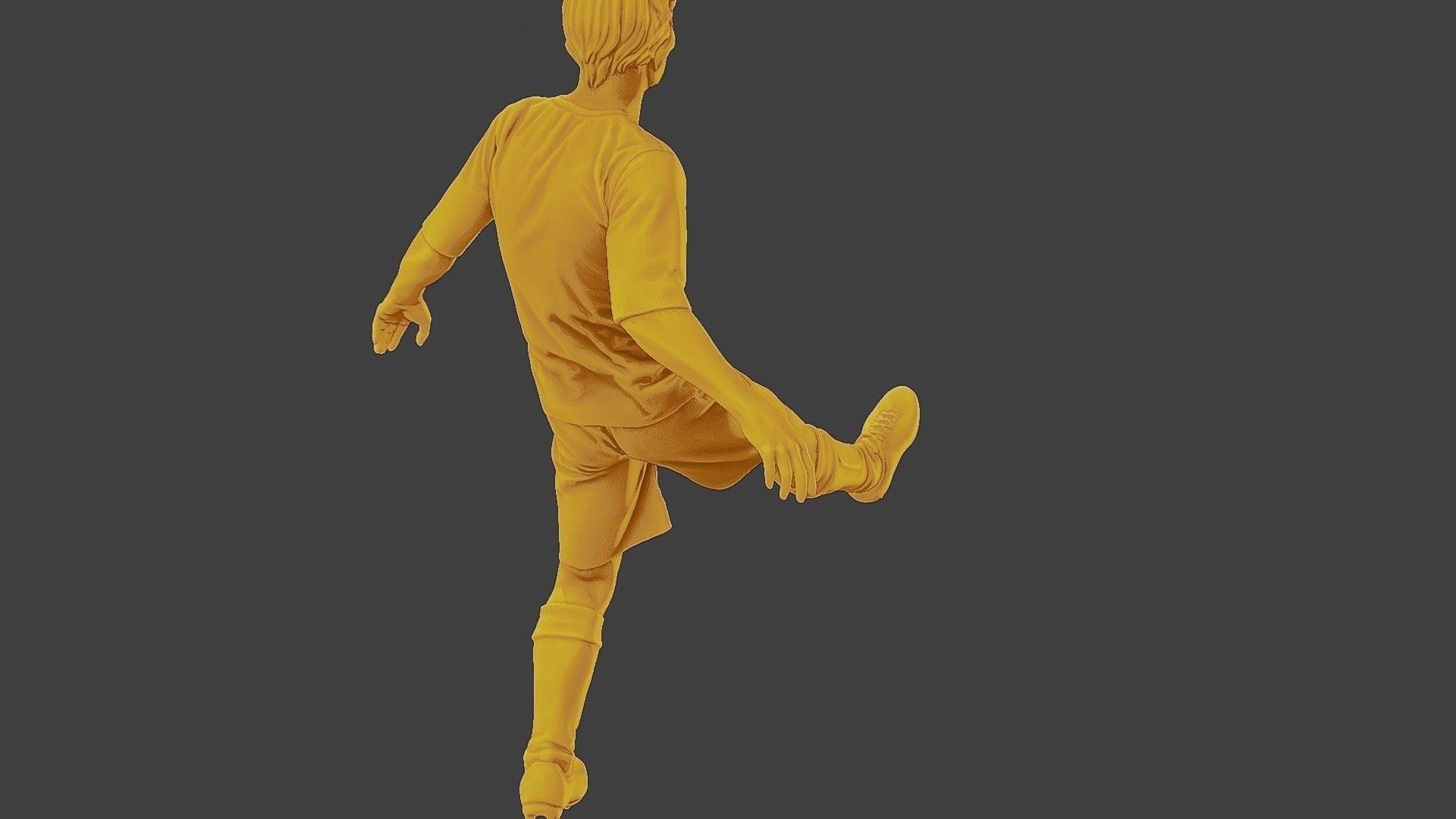 Soccer Player SP 004 3D print model_24