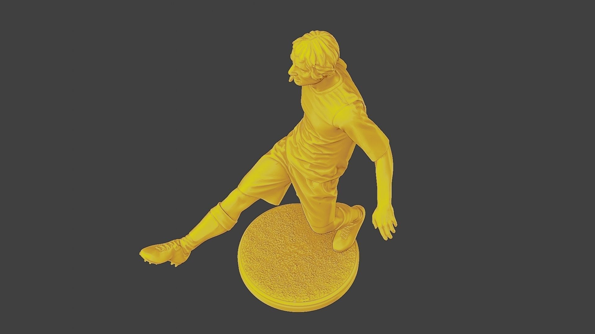 Soccer Player SP 004 3D print model_15