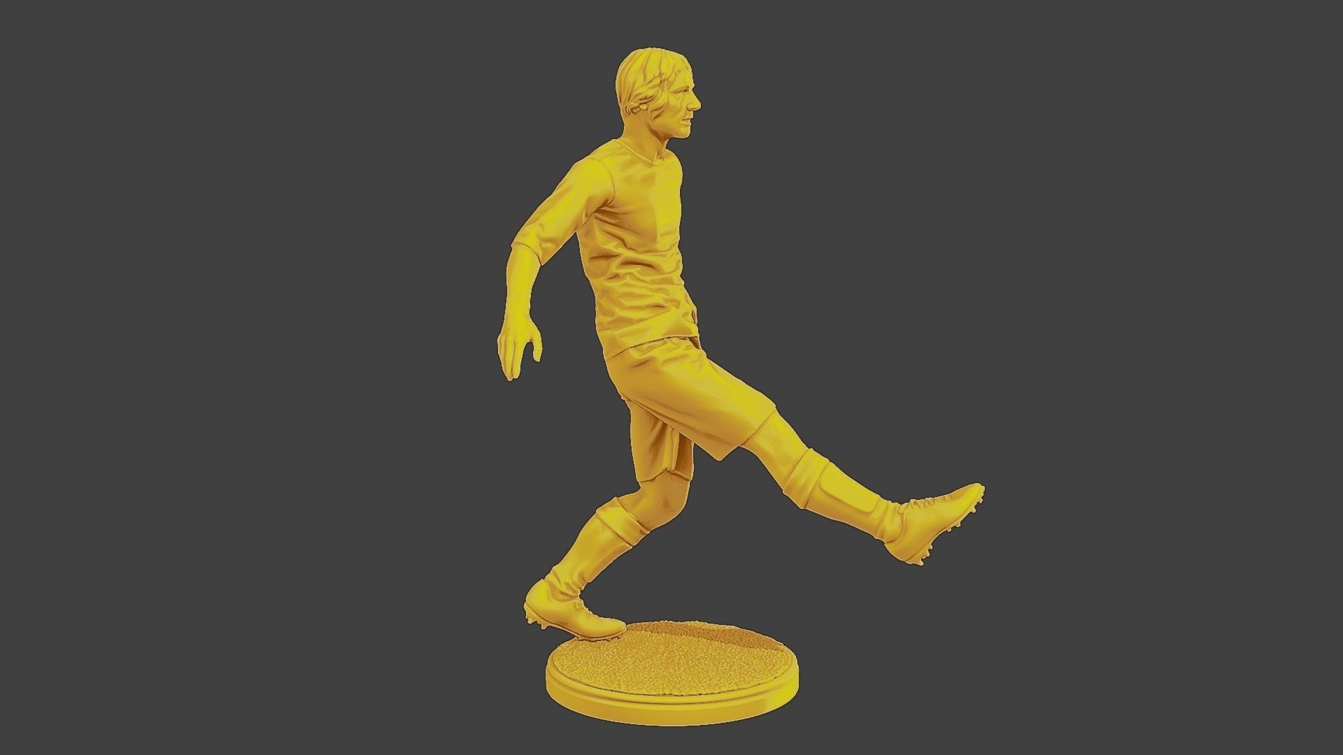 Soccer Player SP 004 3D print model_9