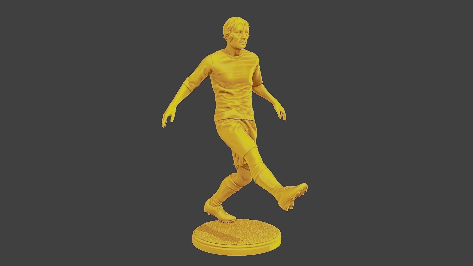 Soccer Player SP 004 3D print model_10