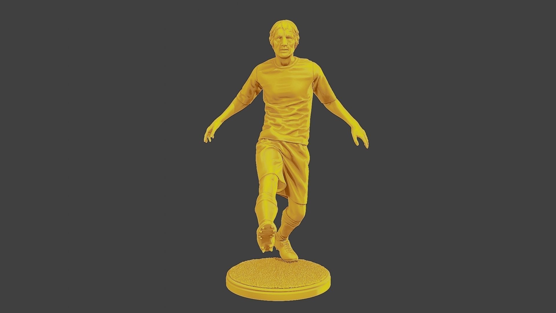 Soccer Player SP 004 3D print model_1