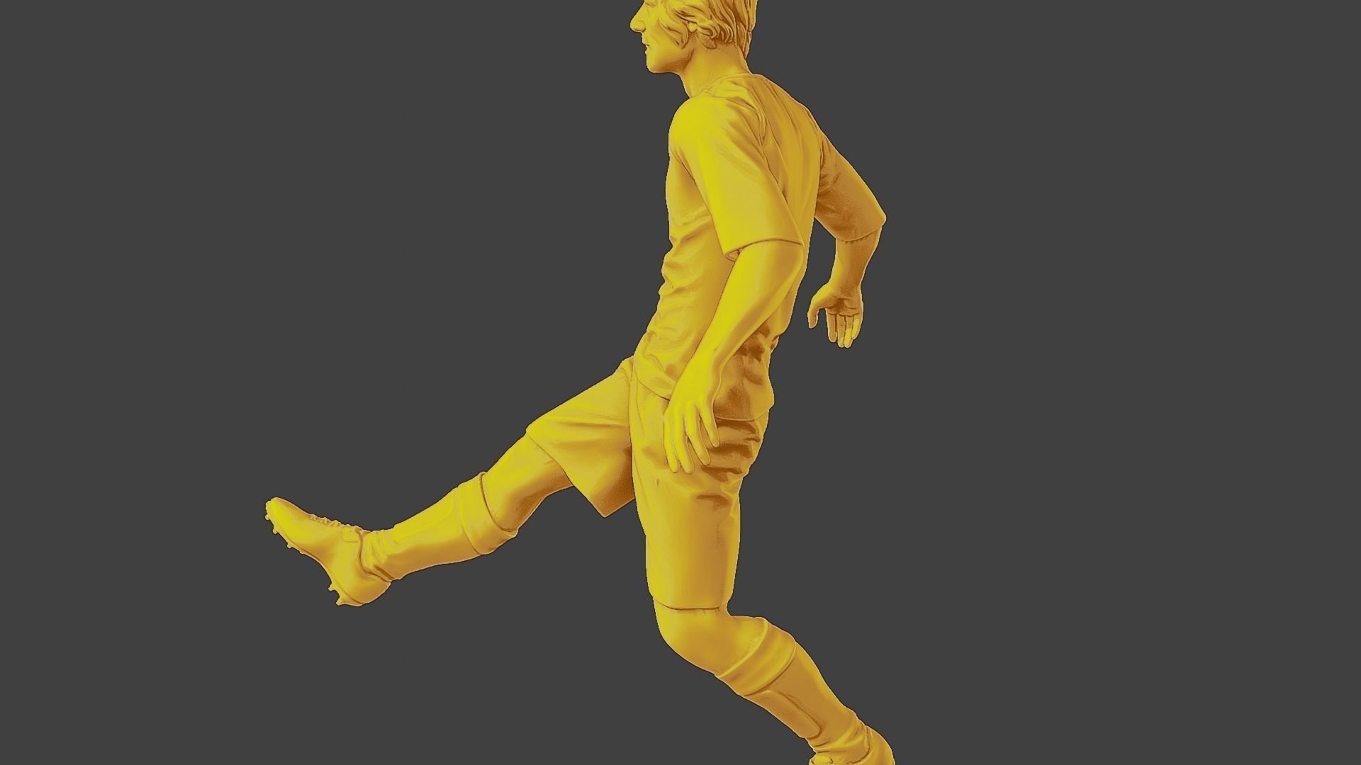 Soccer Player SP 004 3D print model_26