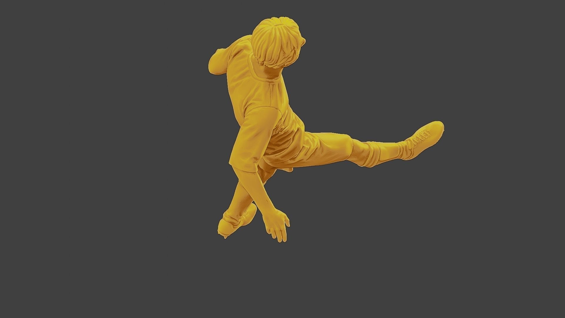 Soccer Player SP 004 3D print model_23