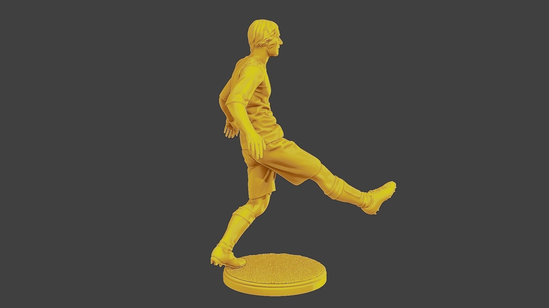 Soccer Player SP 004 3D print model_8