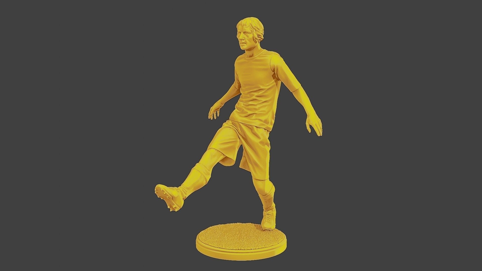 Soccer Player SP 004 3D print model_2