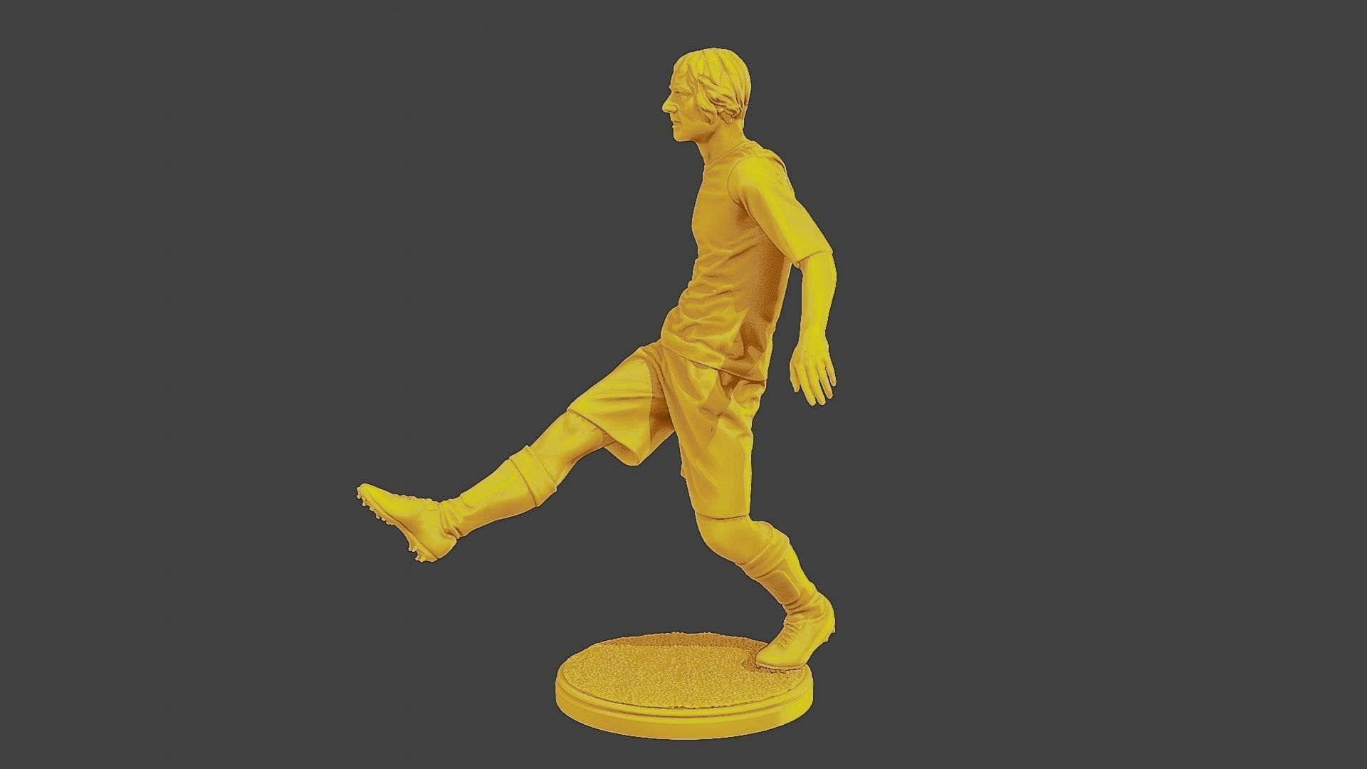 Soccer Player SP 004 3D print model_3
