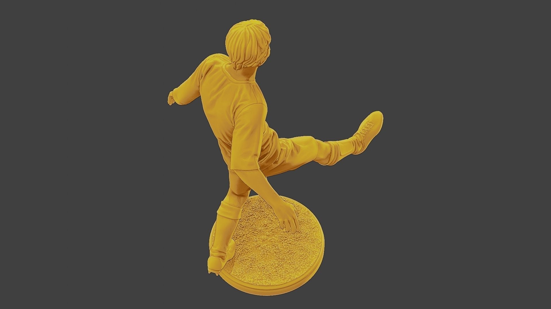 Soccer Player SP 004 3D print model_22
