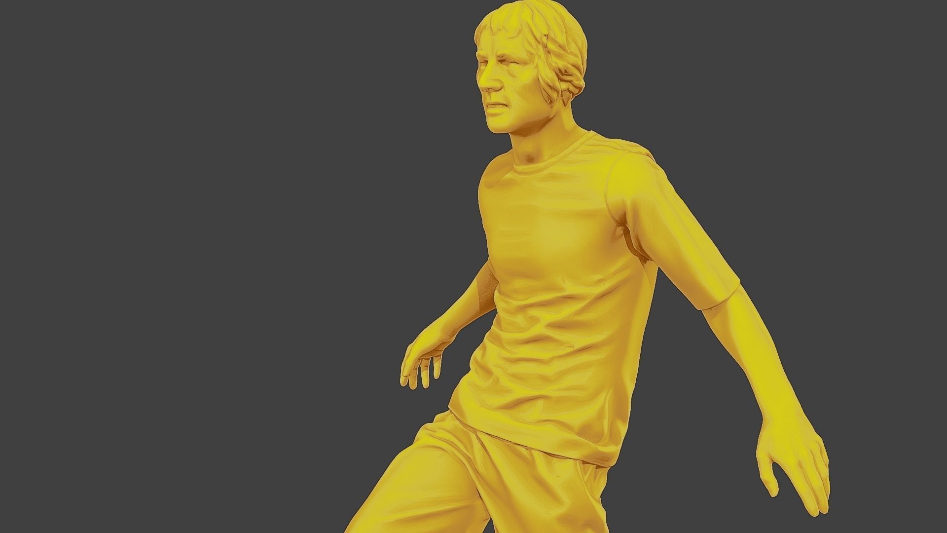 Soccer Player SP 004 3D print model_18
