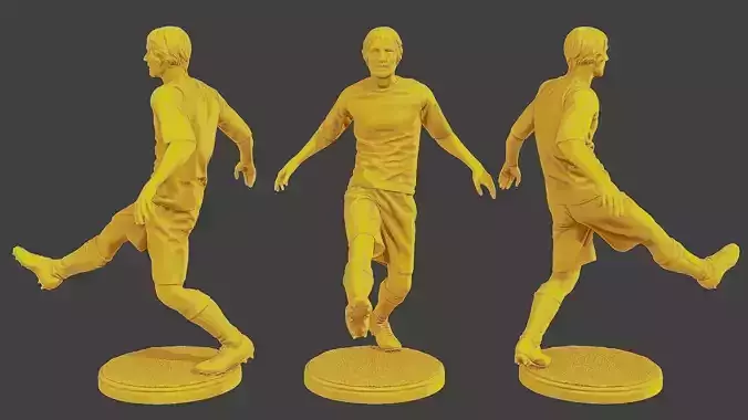 Soccer Player SP 004 3D print model