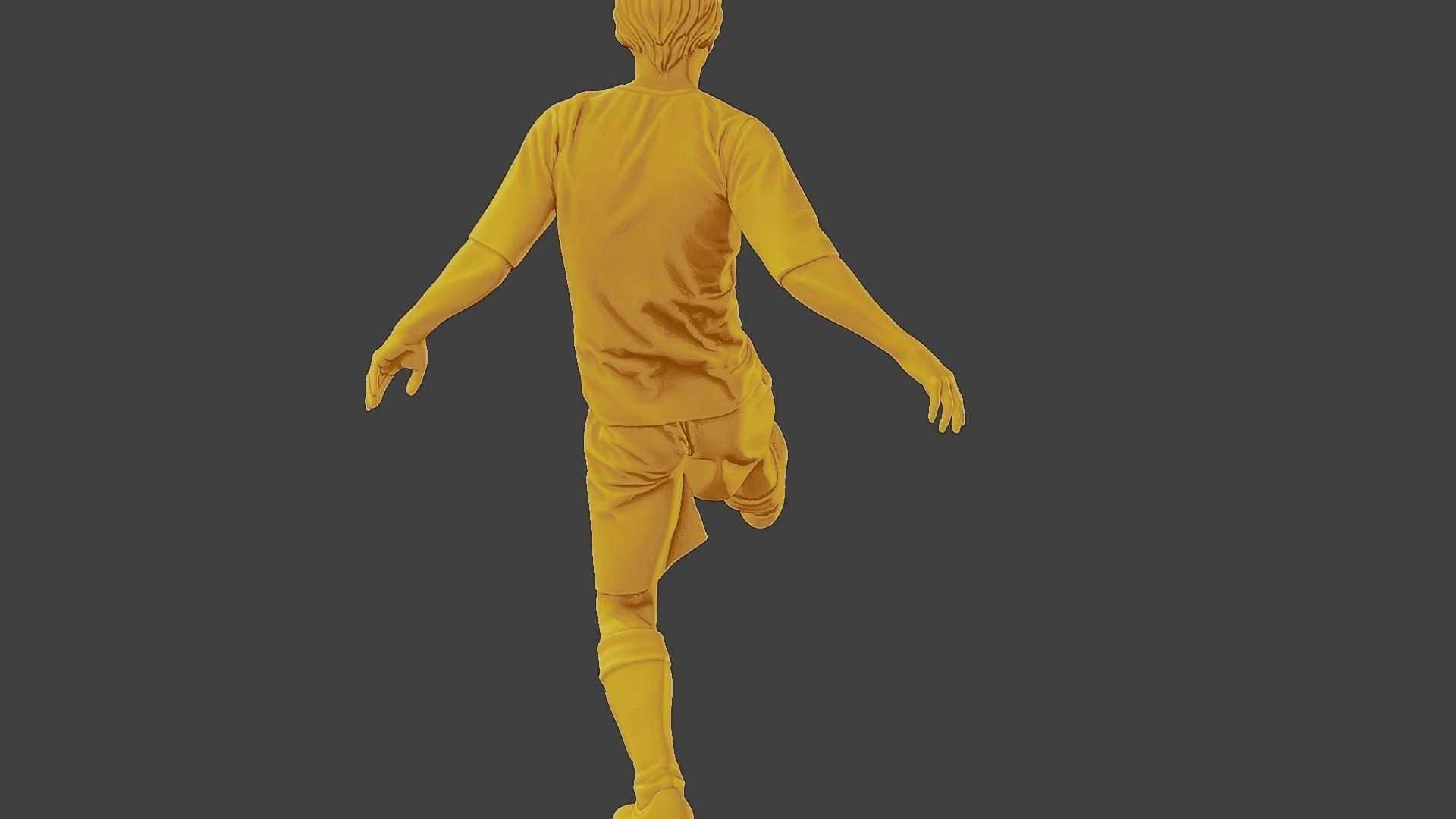Soccer Player SP 004 3D print model_25