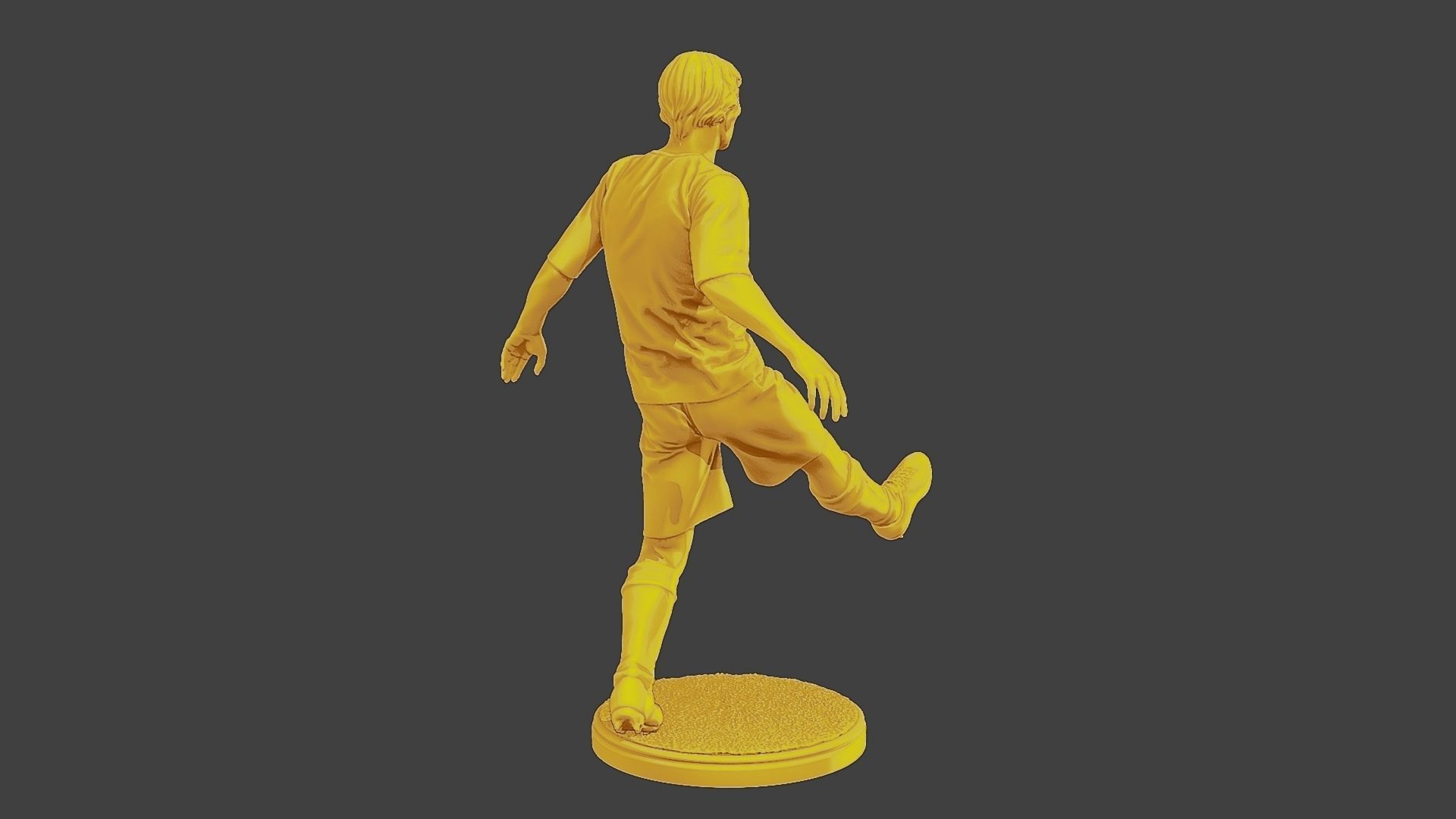 Soccer Player SP 004 3D print model_7