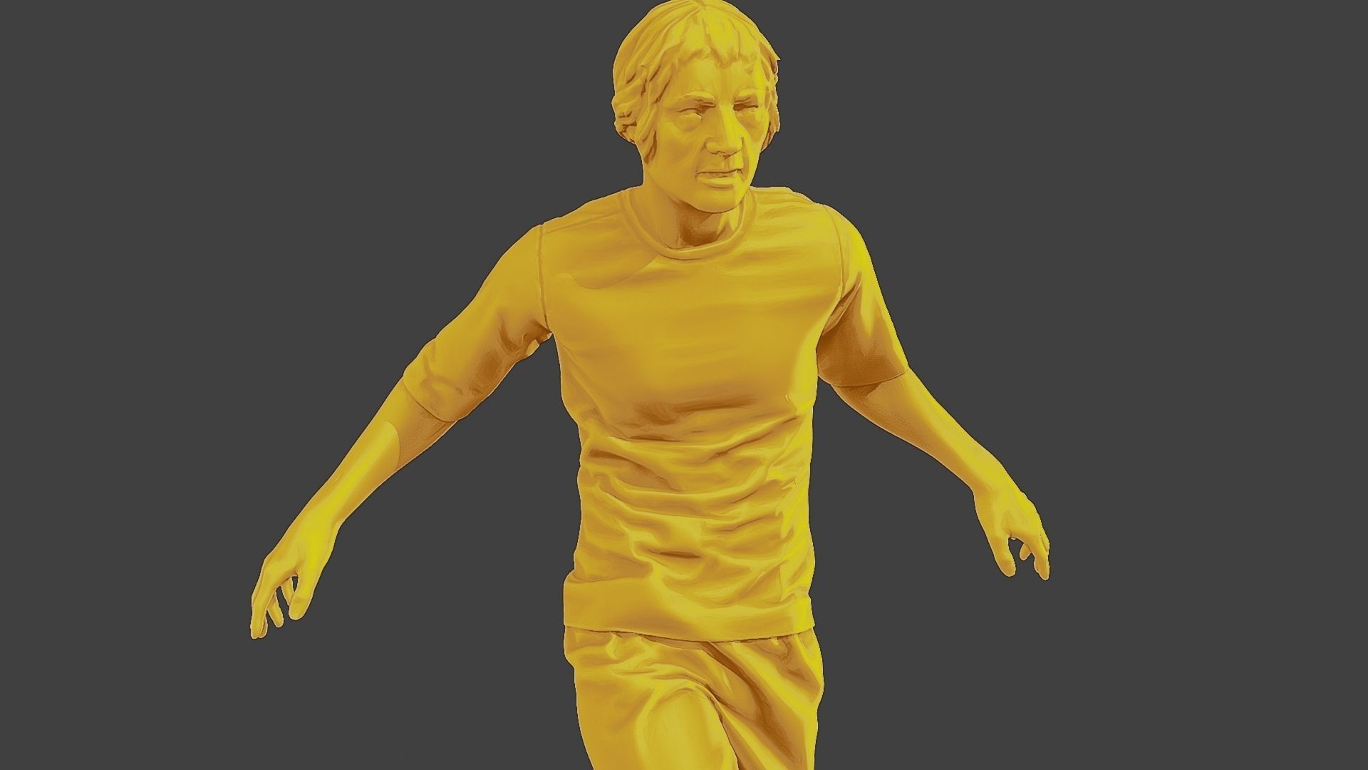 Soccer Player SP 004 3D print model_19