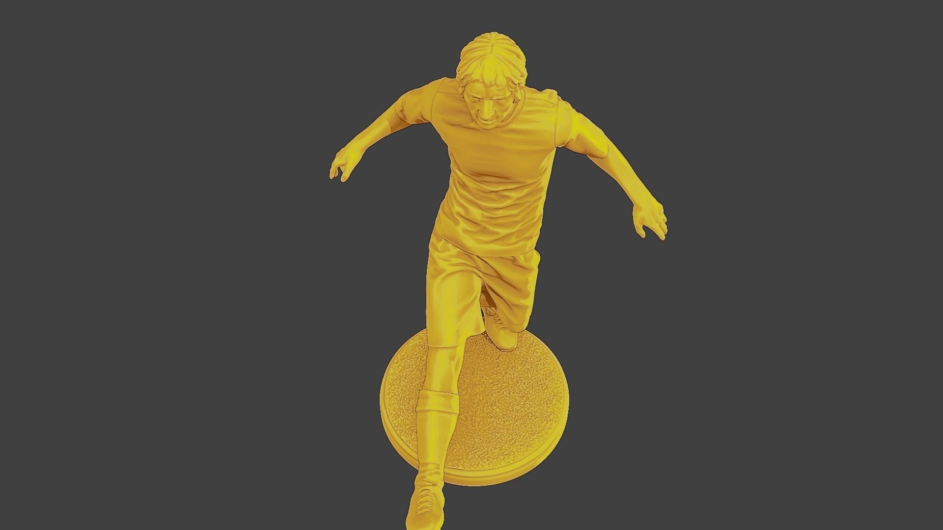 Soccer Player SP 004 3D print model_14