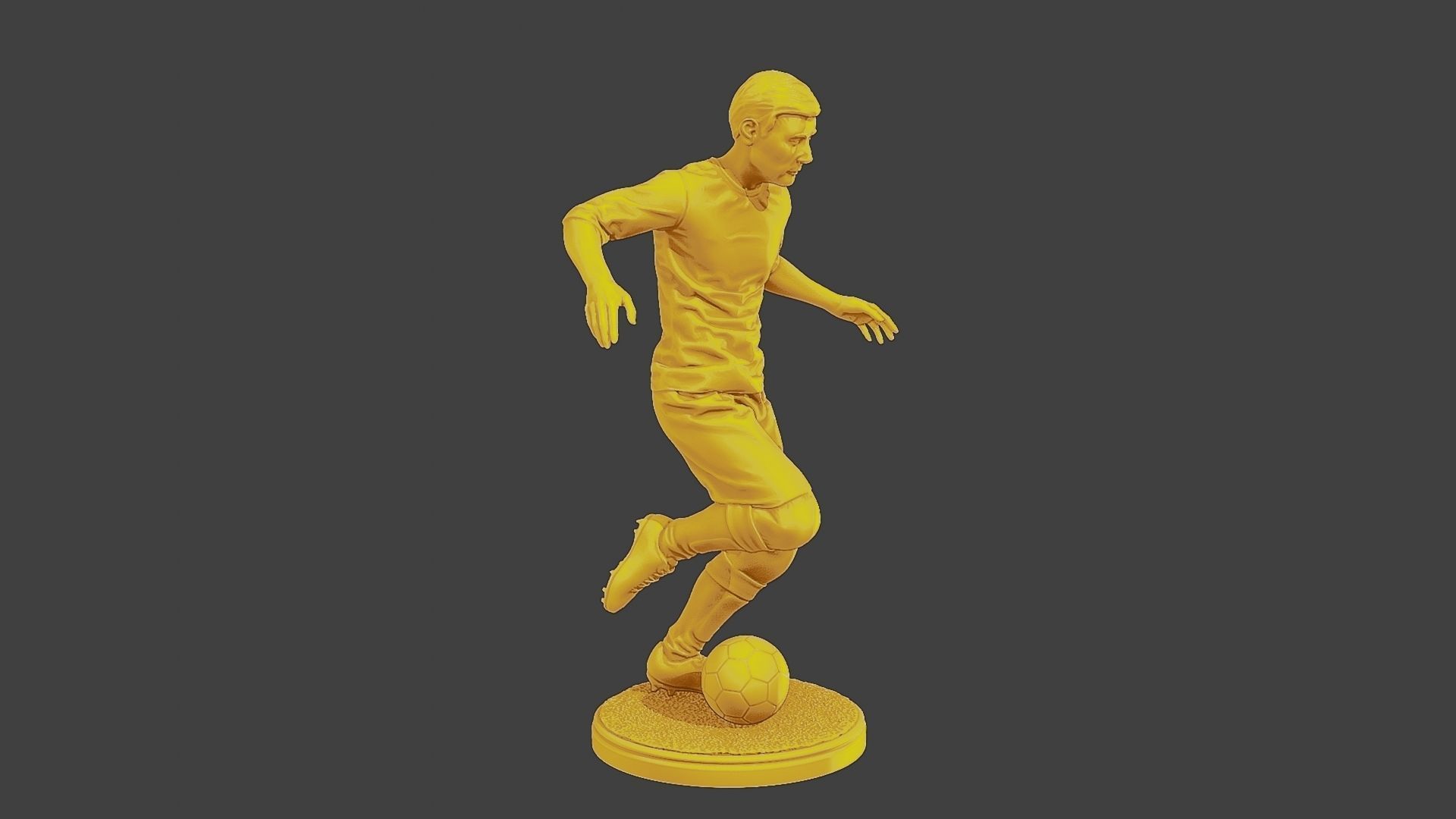 Soccer Player SP 005 3D print model_9