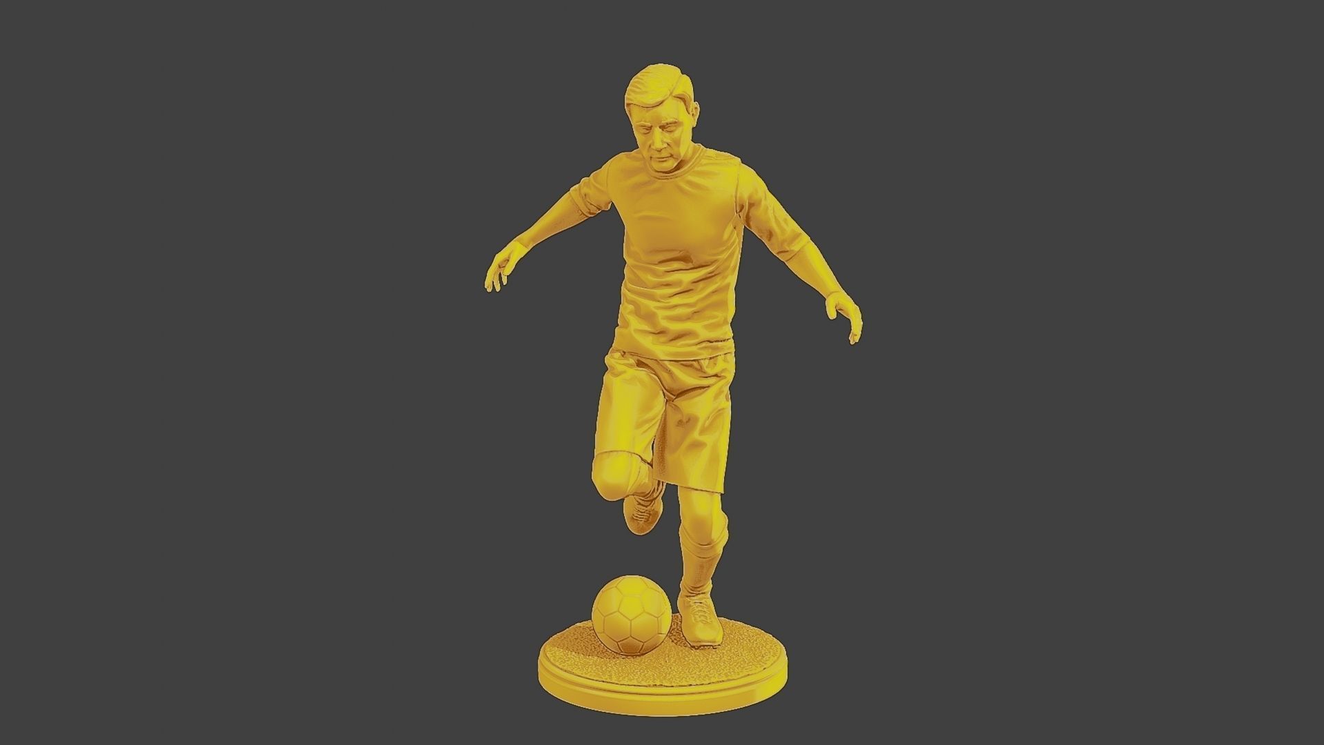 Soccer Player SP 005 3D print model_1