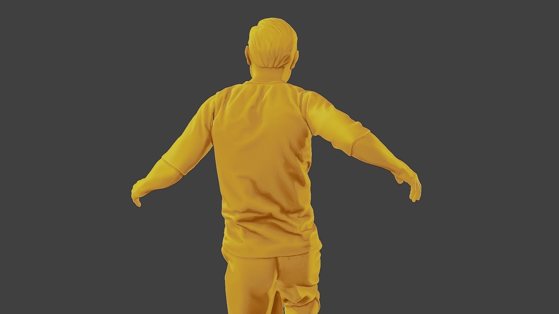 Soccer Player SP 005 3D print model_21