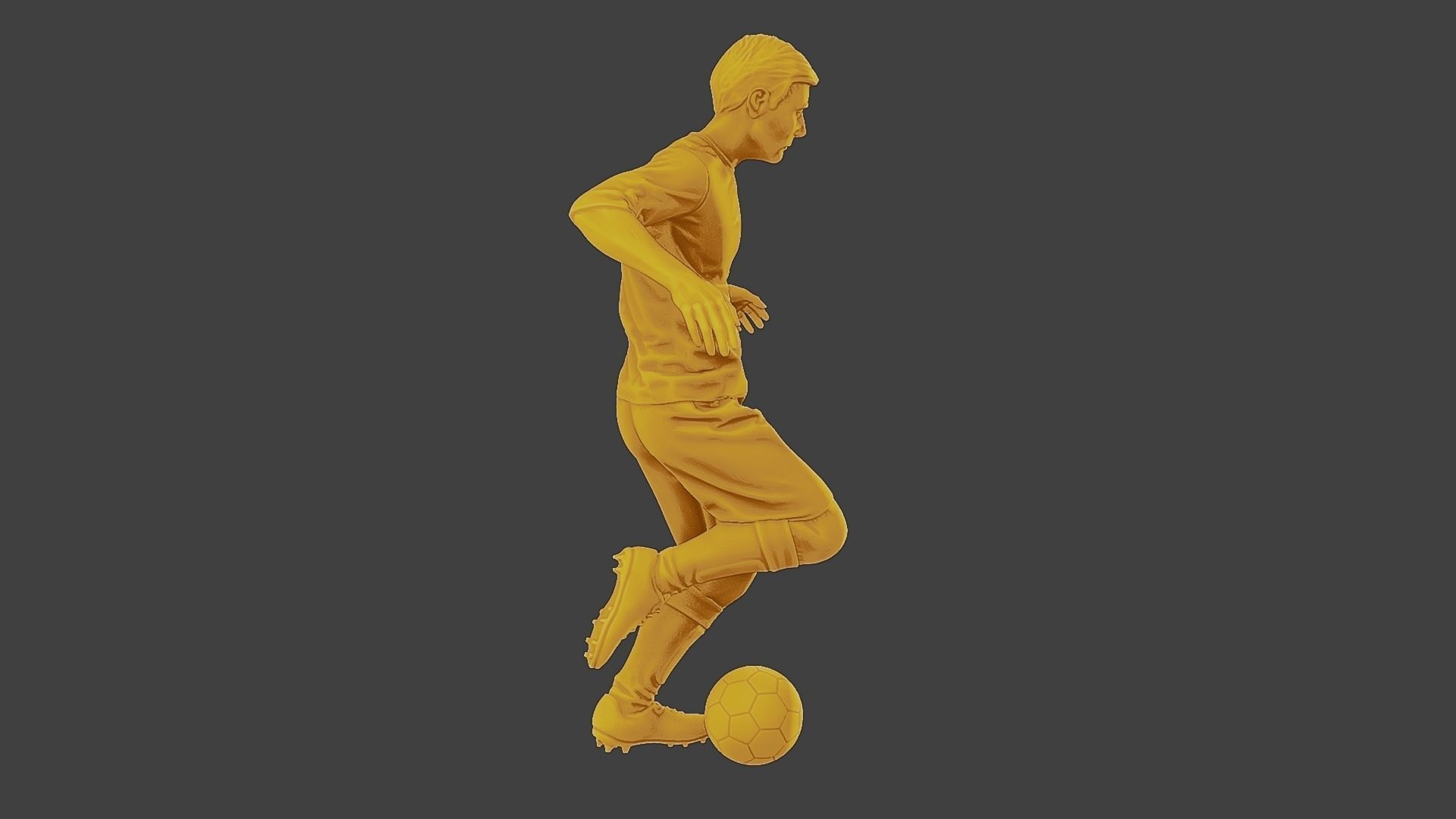 Soccer Player SP 005 3D print model_31