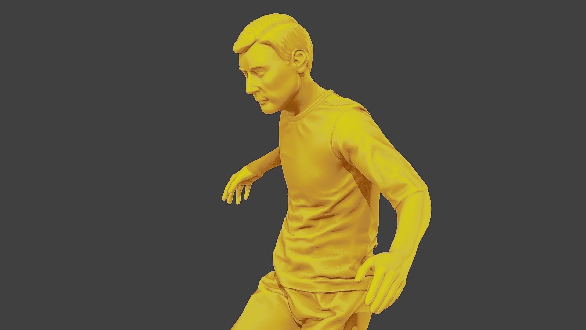 Soccer Player SP 005 3D print model_18