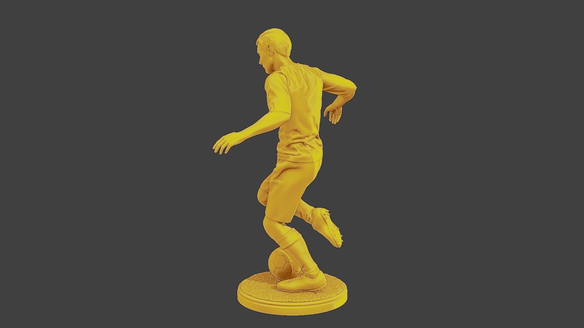 Soccer Player SP 005 3D print model_4