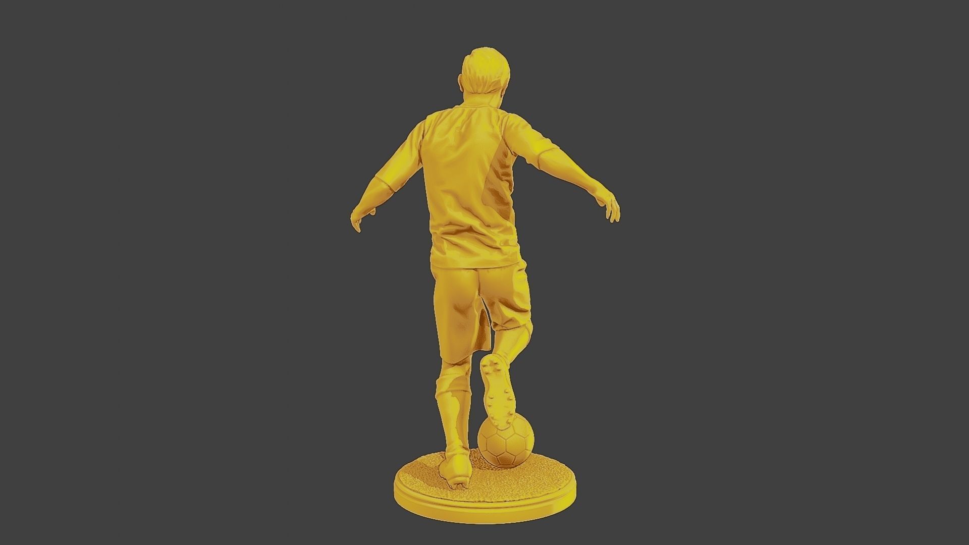 Soccer Player SP 005 3D print model_6