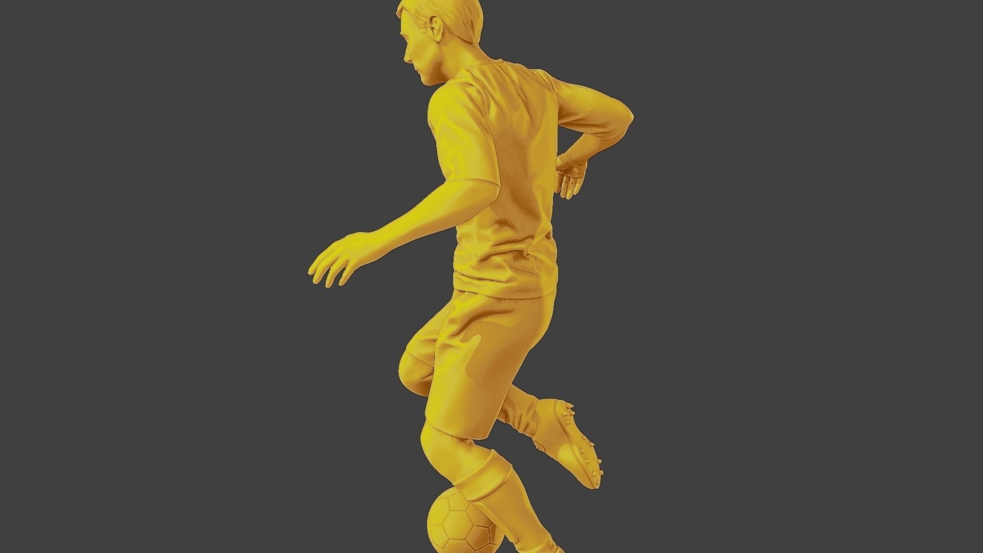 Soccer Player SP 005 3D print model_26