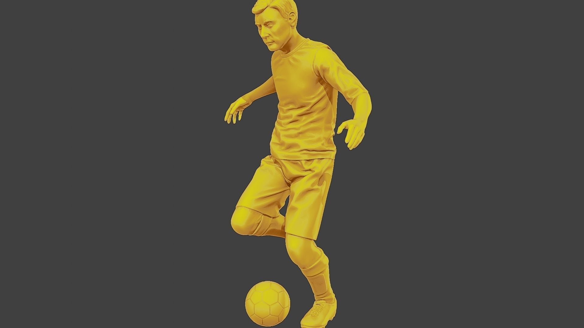 Soccer Player SP 005 3D print model_27