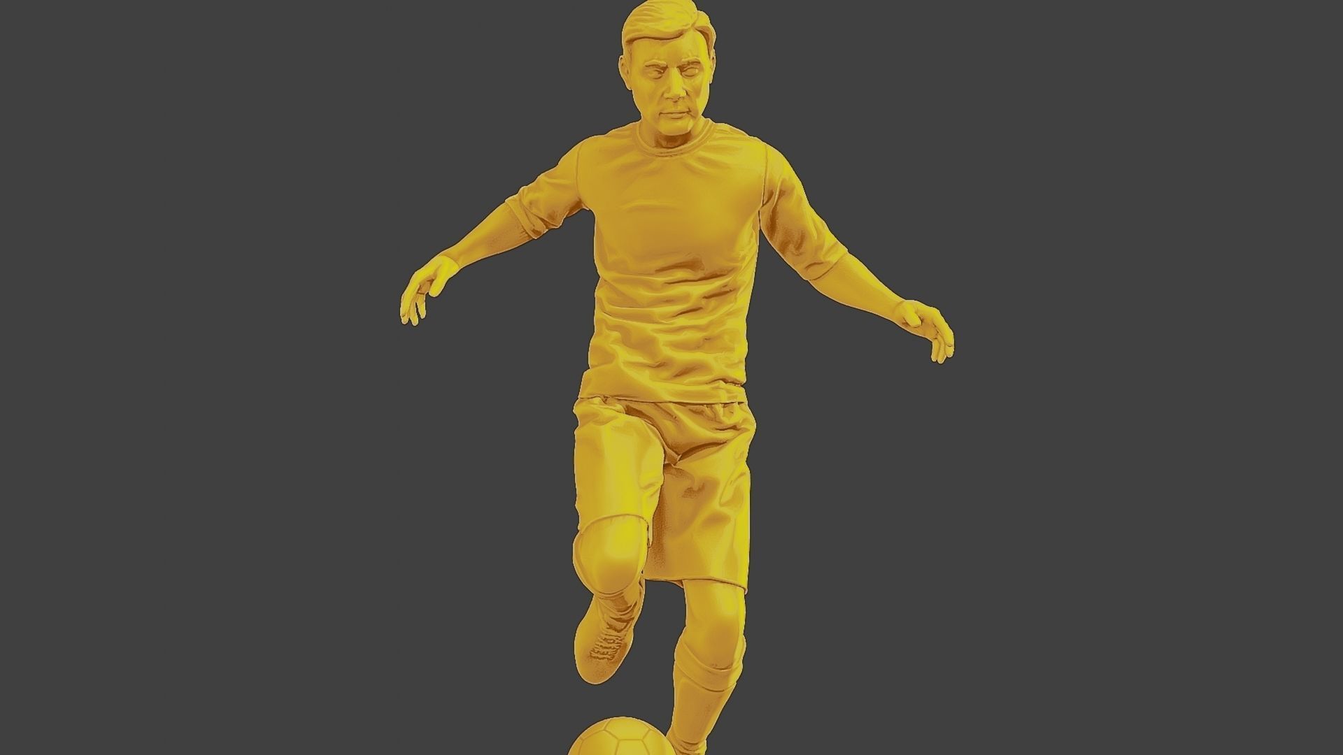 Soccer Player SP 005 3D print model_28