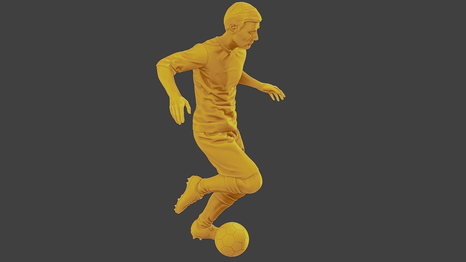 Soccer Player SP 005 3D print model_30