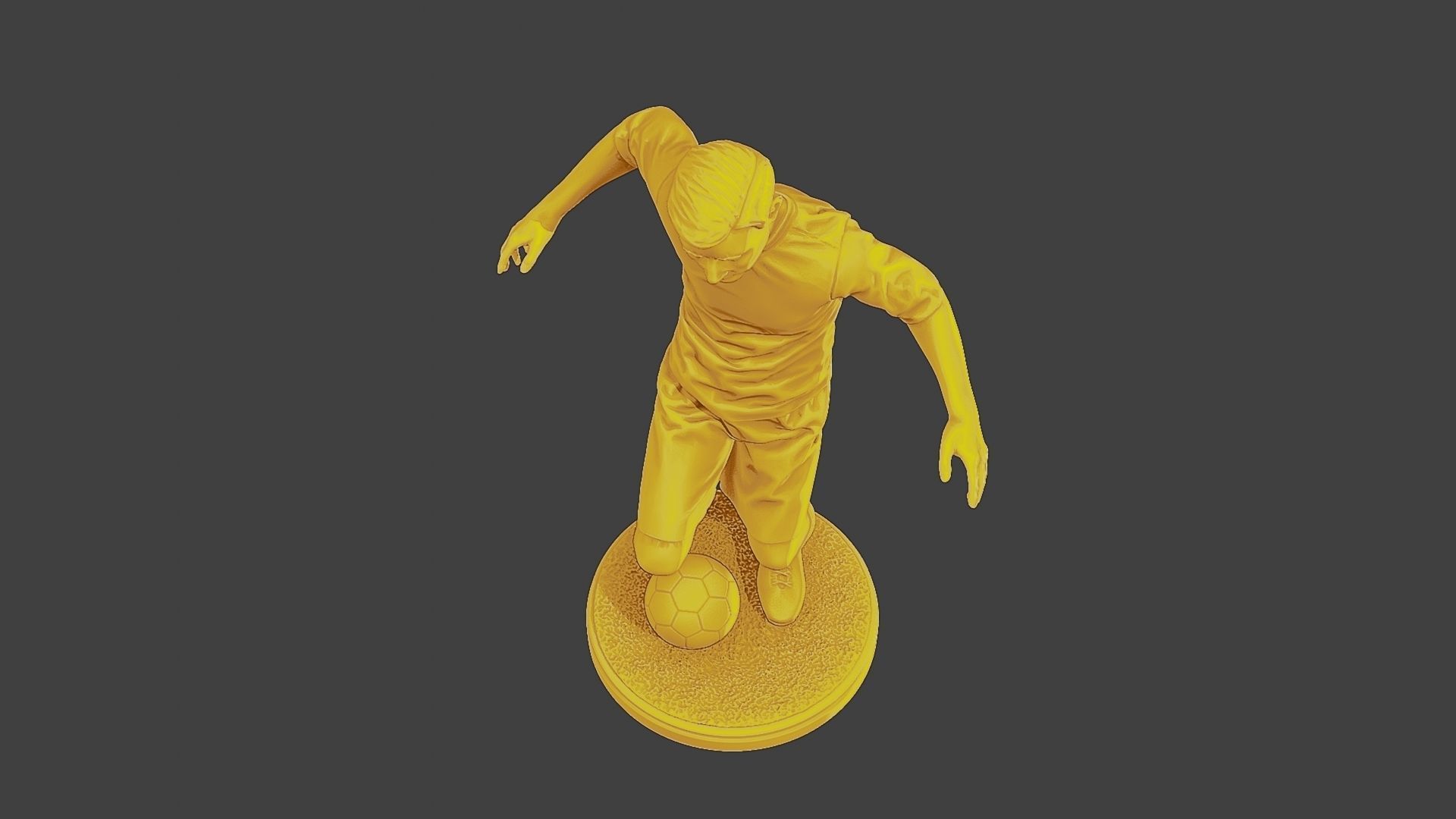 Soccer Player SP 005 3D print model_14