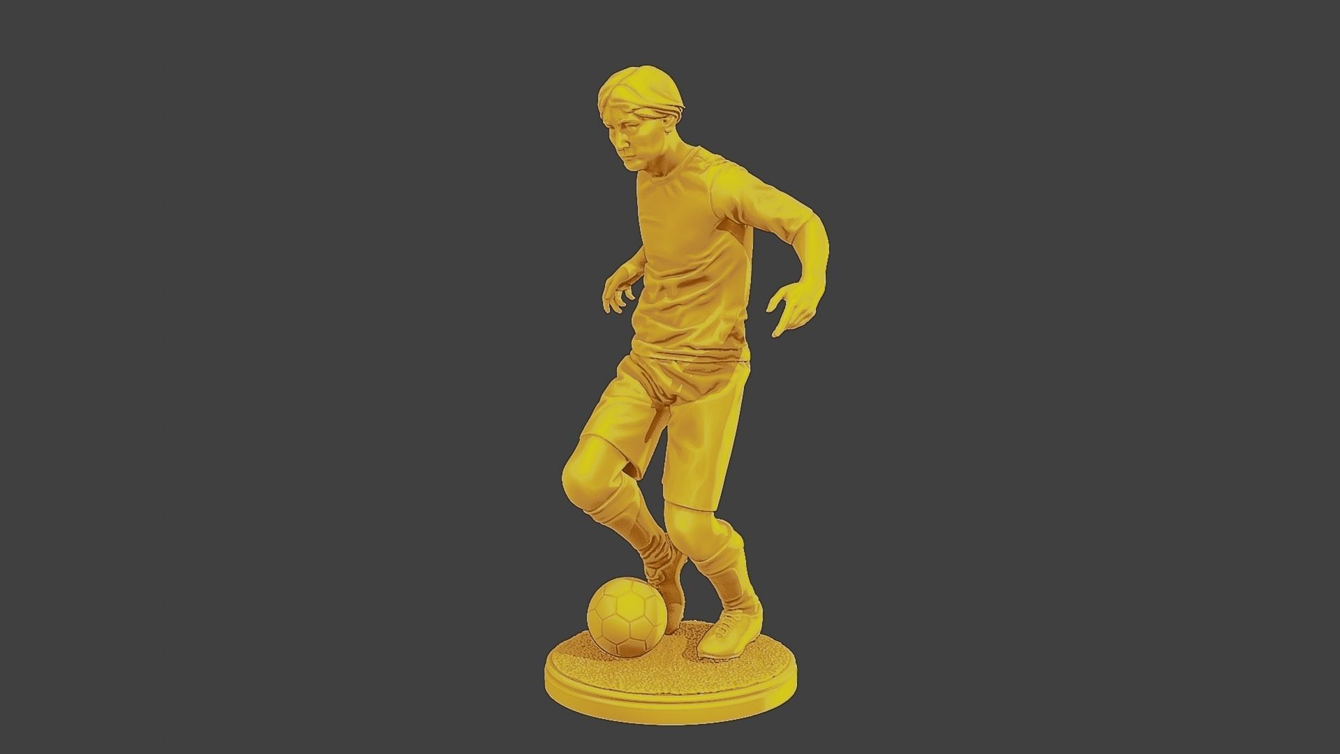 Soccer Player SP 006 3D print model_2