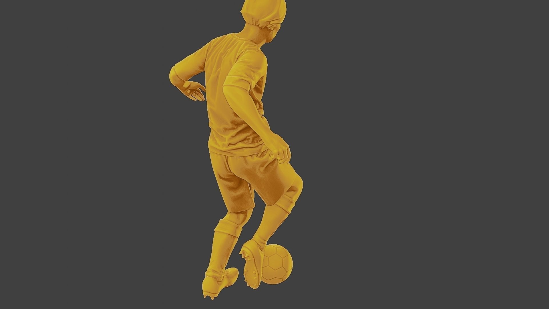 Soccer Player SP 006 3D print model_24