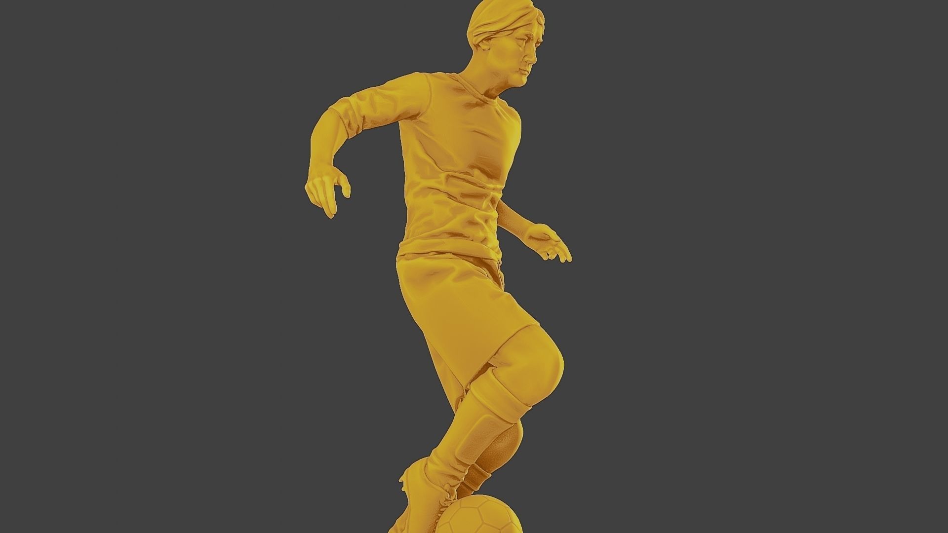 Soccer Player SP 006 3D print model_29