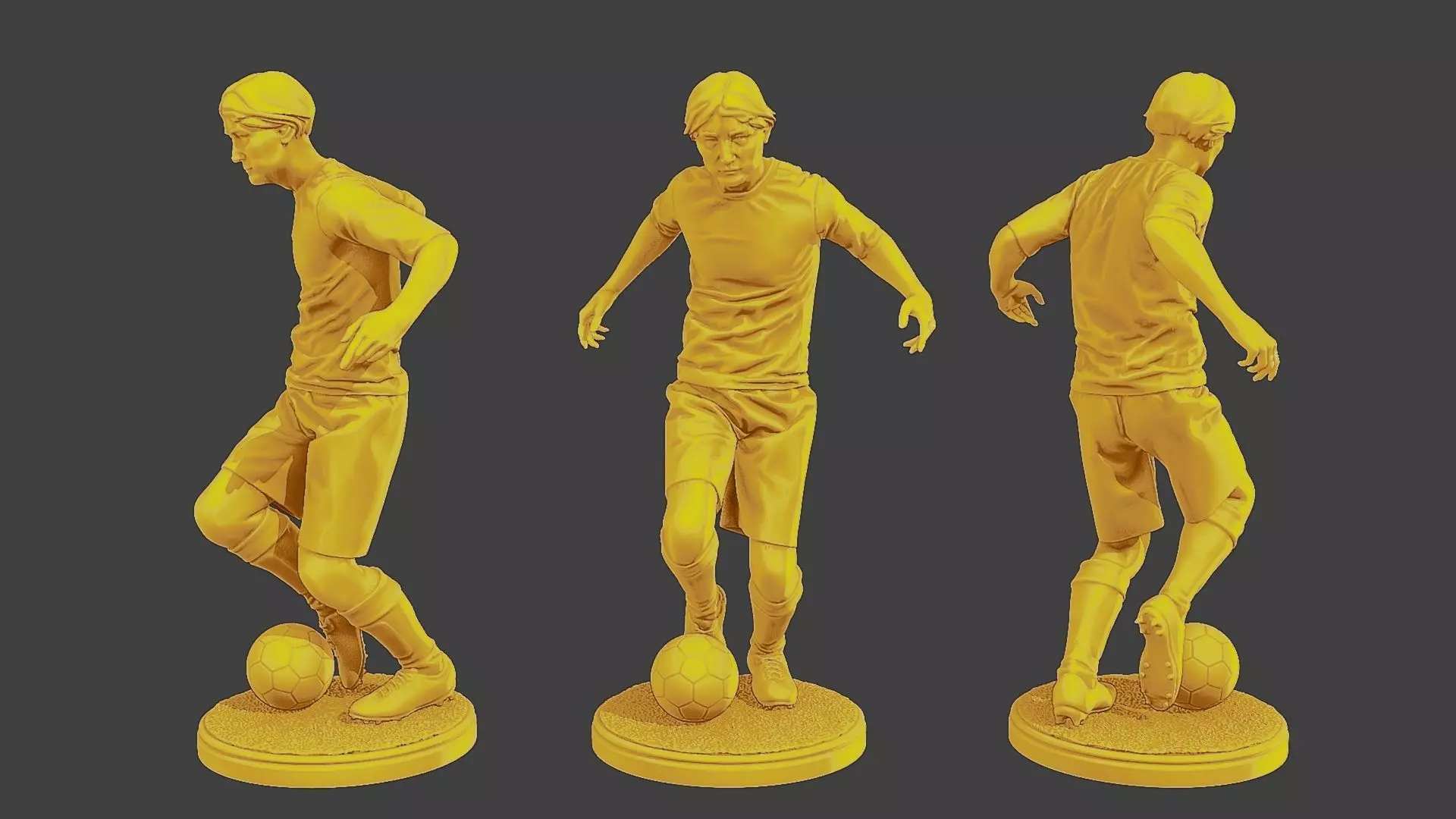 Soccer Player SP 006 3D print model_0