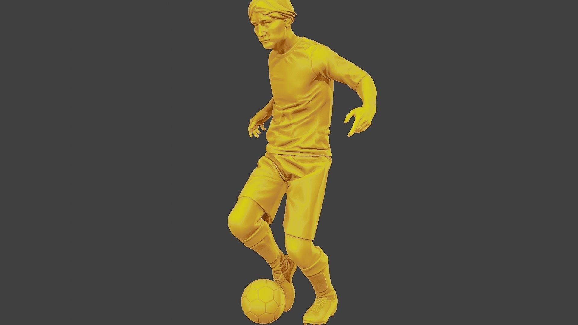 Soccer Player SP 006 3D print model_27