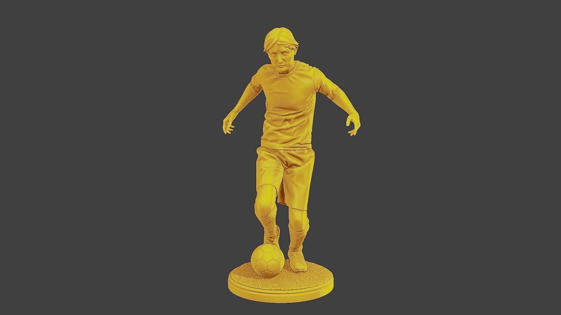 Soccer Player SP 006 3D print model_11