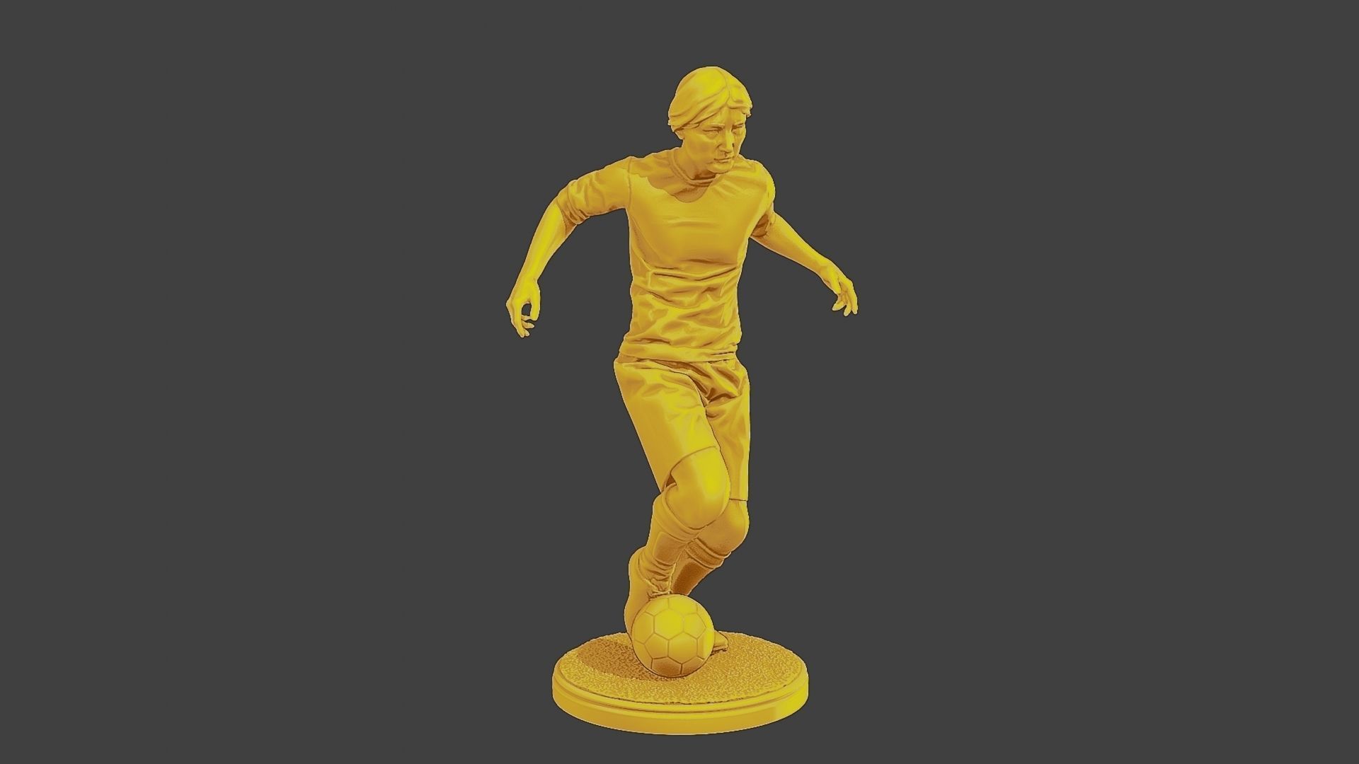 Soccer Player SP 006 3D print model_10
