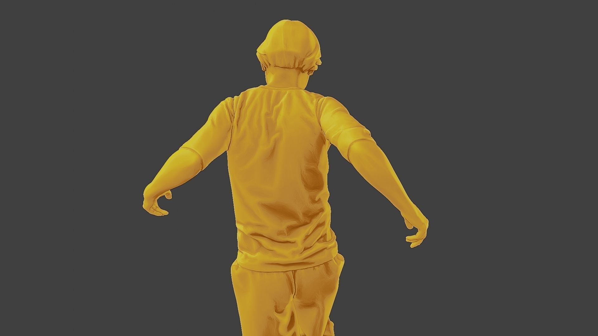 Soccer Player SP 006 3D print model_21