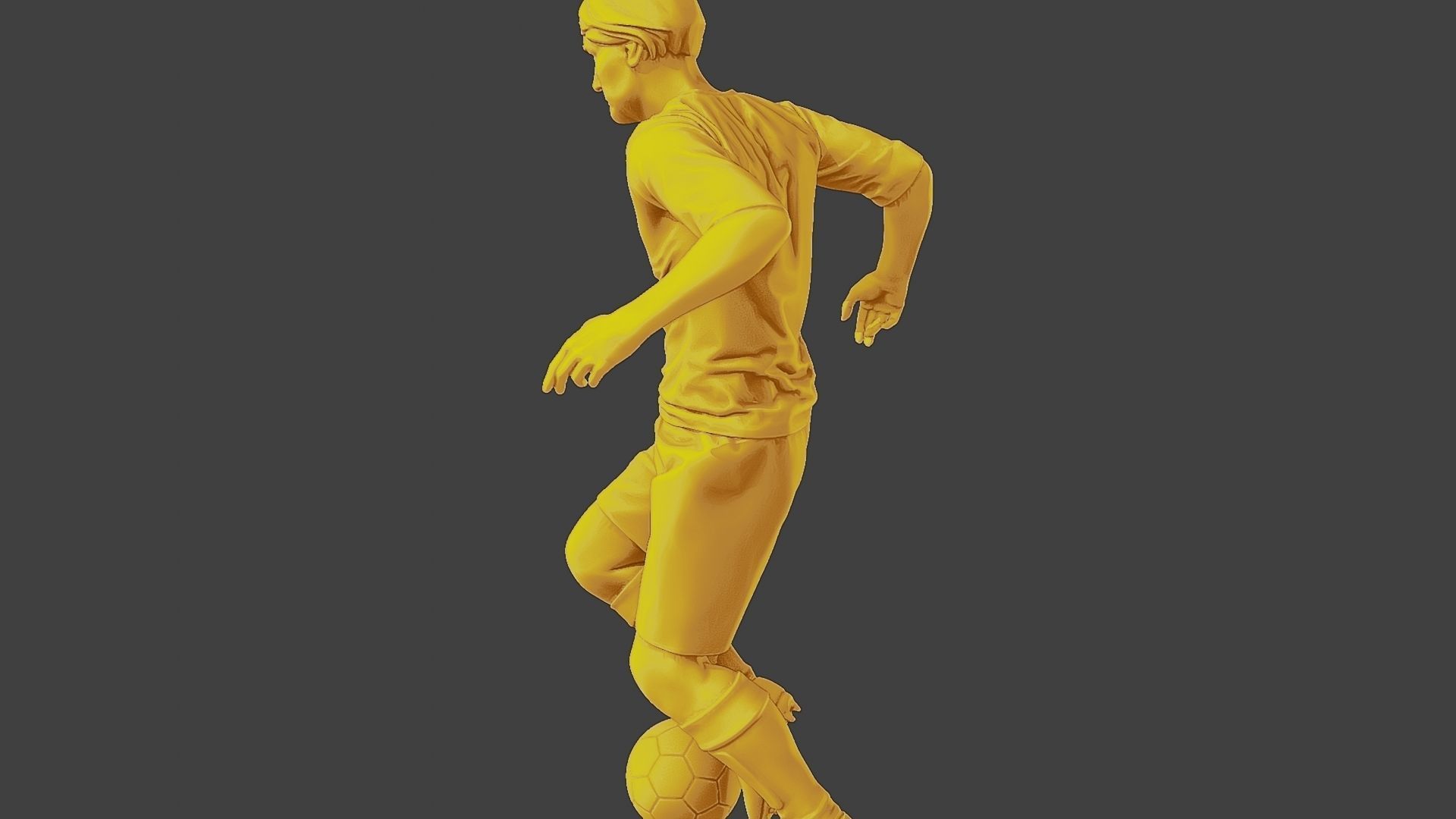 Soccer Player SP 006 3D print model_26