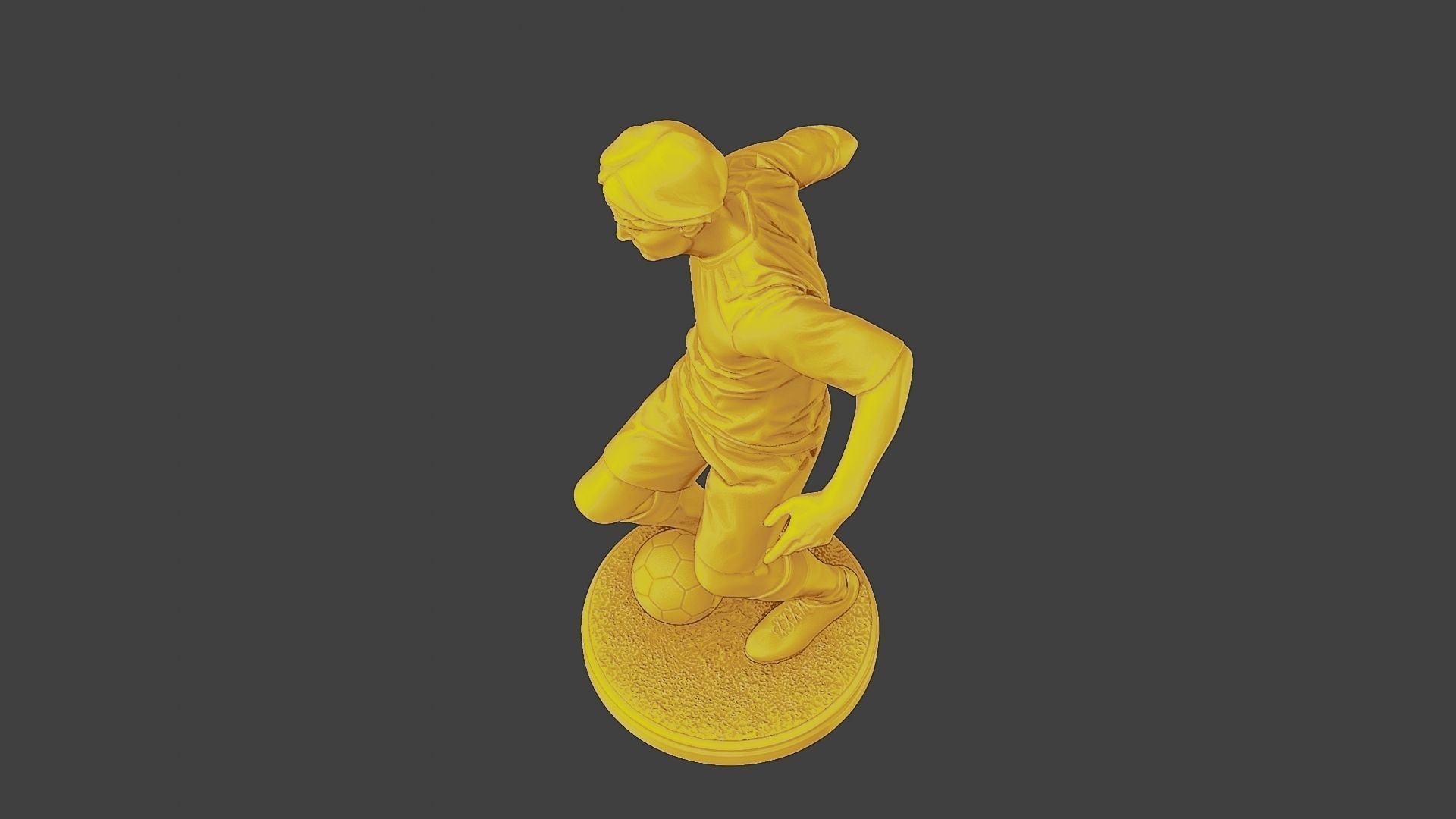 Soccer Player SP 006 3D print model_15
