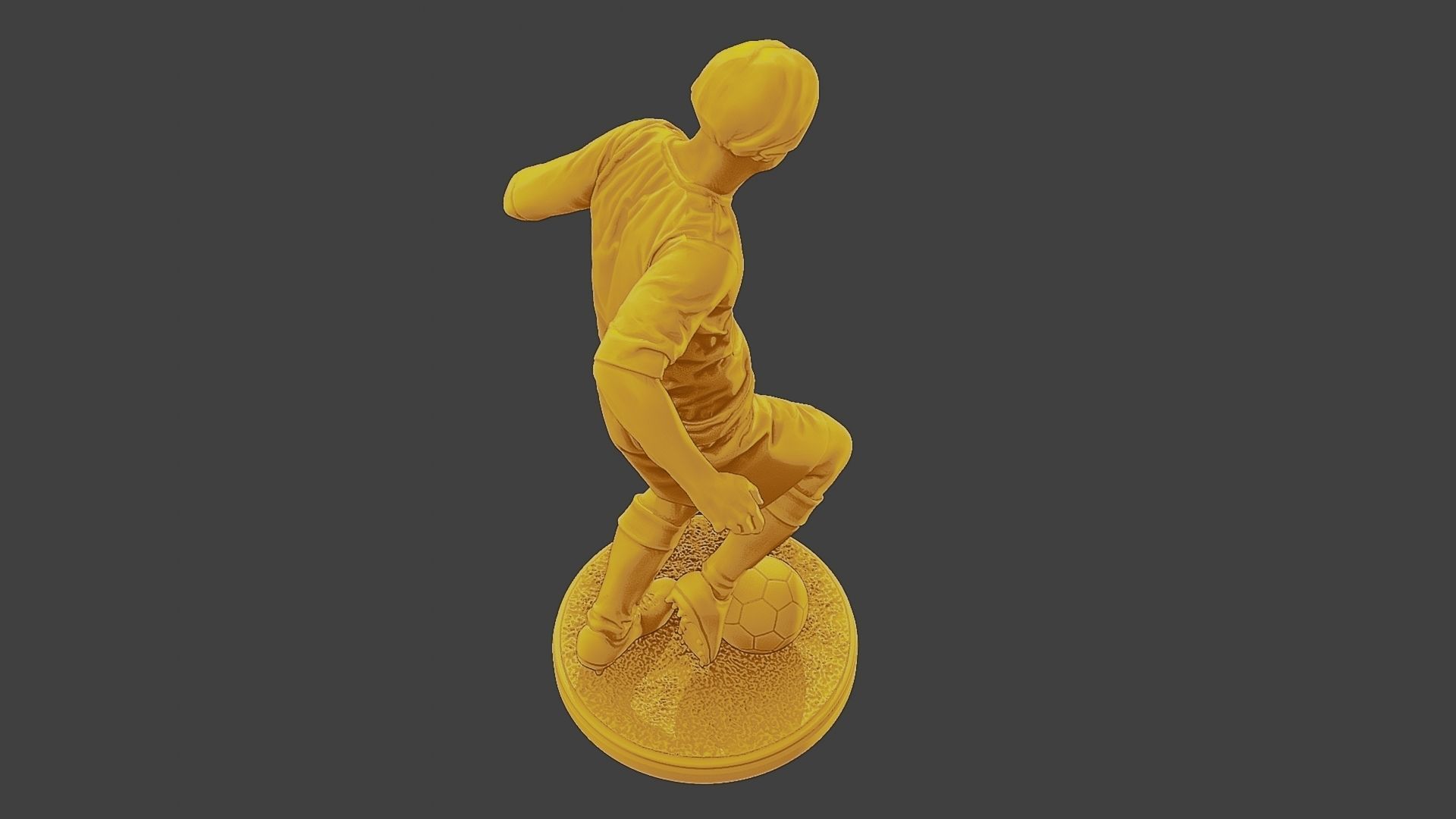 Soccer Player SP 006 3D print model_22