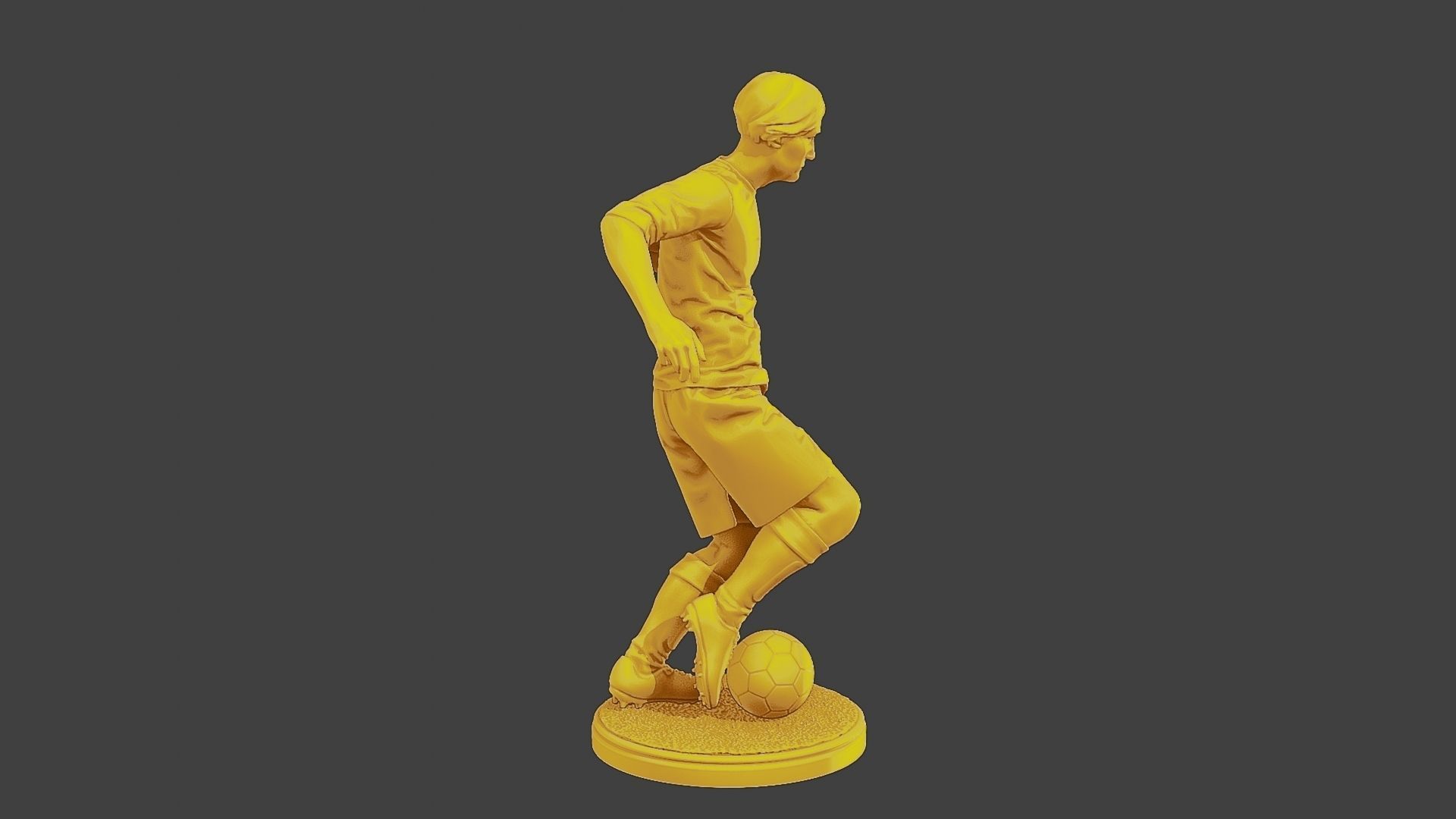 Soccer Player SP 006 3D print model_8