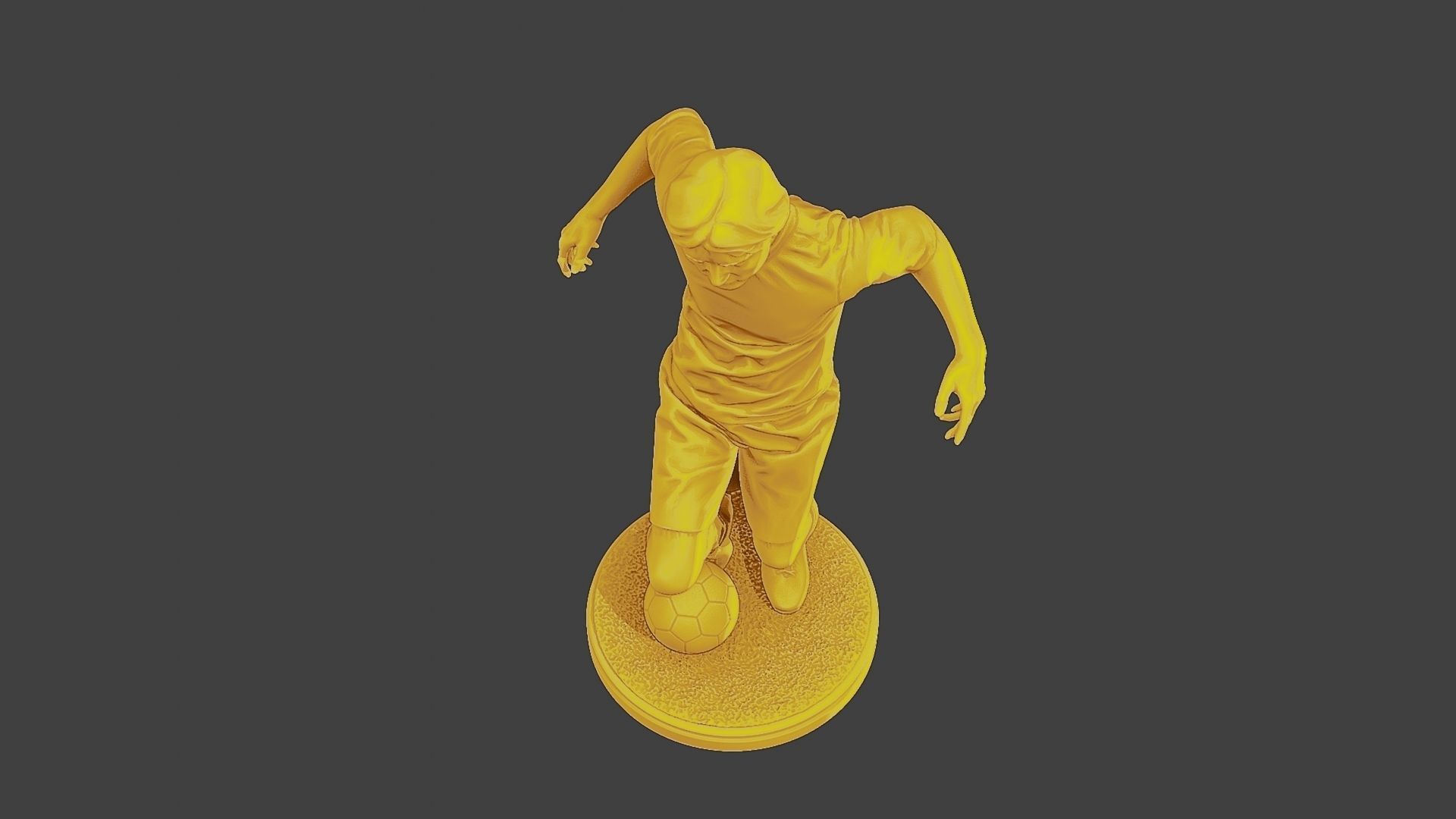 Soccer Player SP 006 3D print model_14
