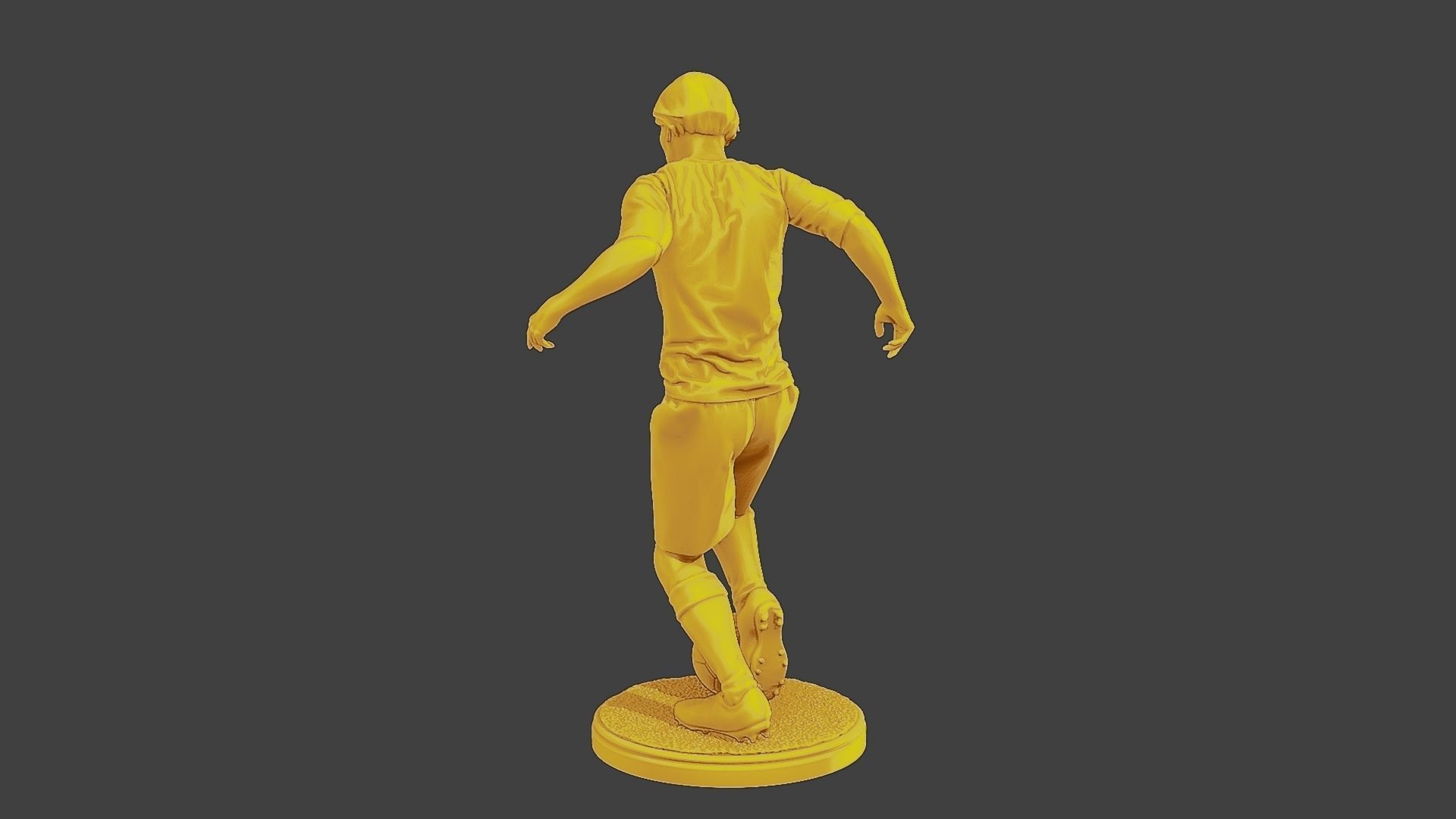 Soccer Player SP 006 3D print model_5