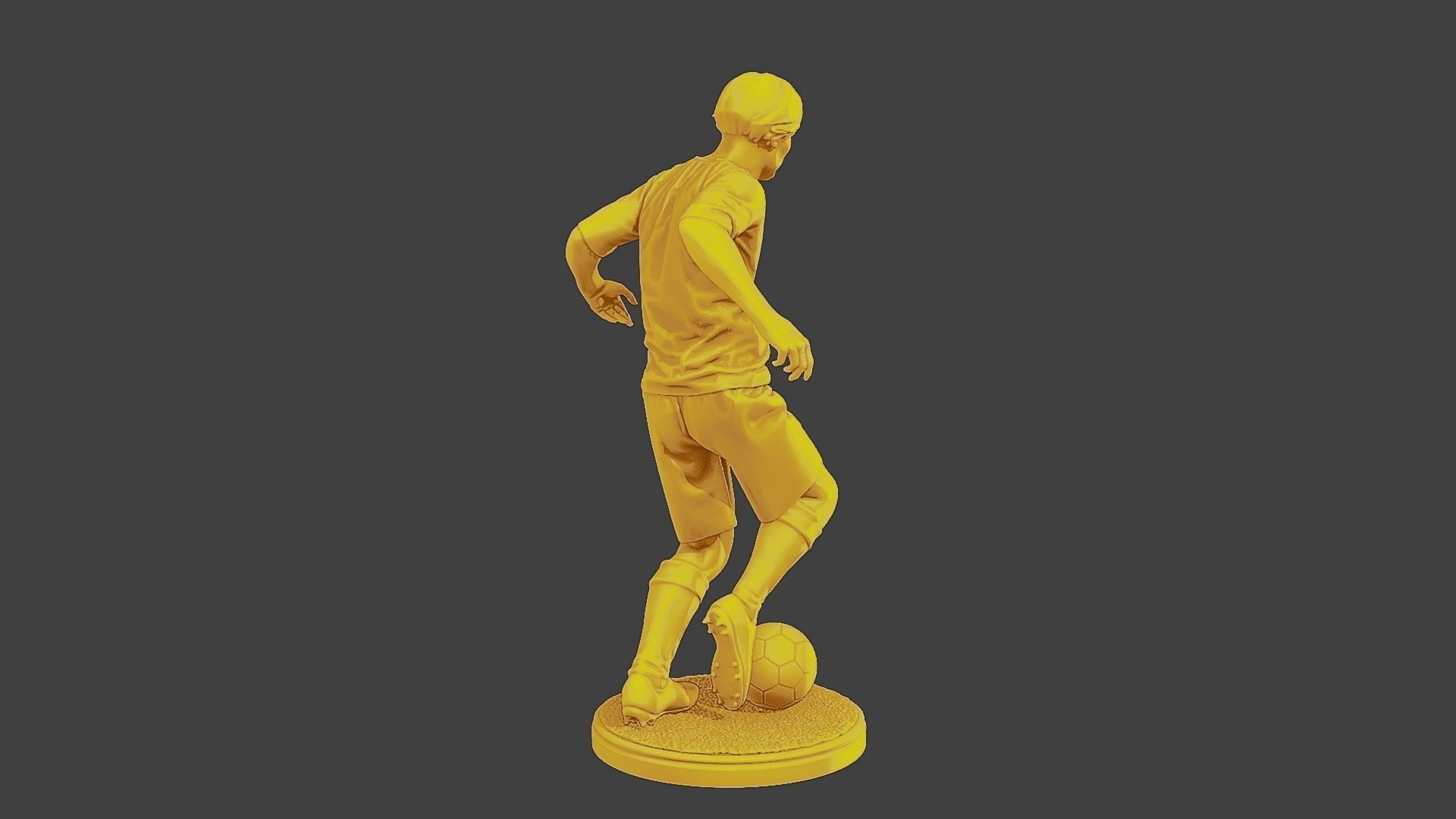 Soccer Player SP 006 3D print model_7