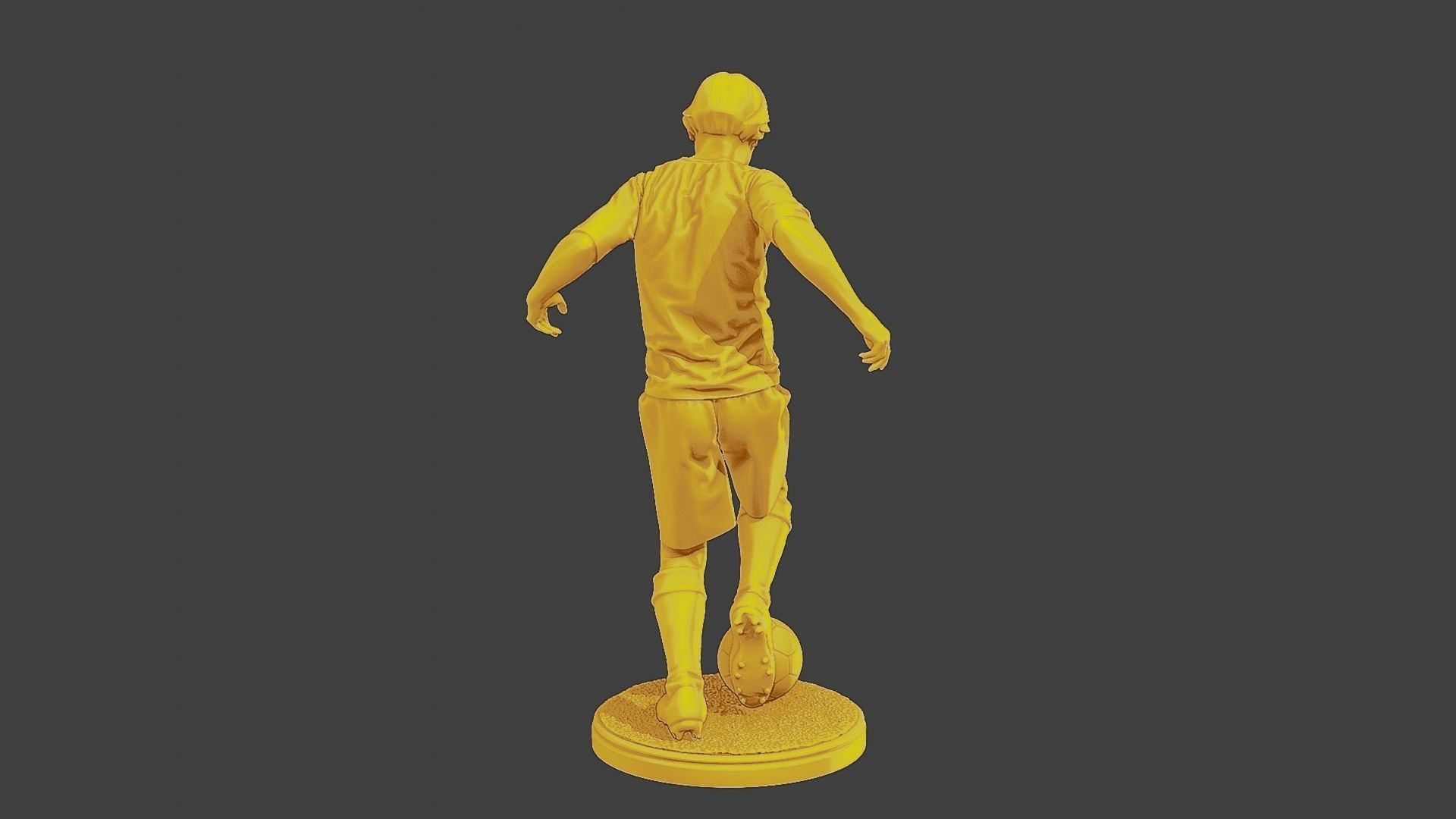Soccer Player SP 006 3D print model_6